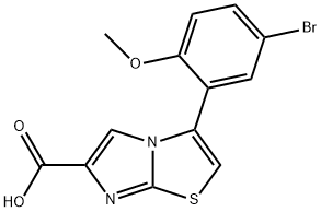 3-(3-BROMO-6-METHOXYPHENYL)IMIDAZO[2,1-B]THIAZOLE-6-CARBOXYLIC ACID