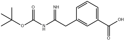 3-(2-TERT-BUTOXYCARBONYLAMINO-2-IMINO-ETHYL)-BENZOIC ACID