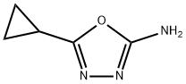 5-CYCLOPROPYL-1,3,4-OXADIAZOL-2-AMINE Structural