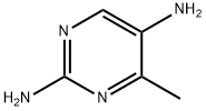 Pyrimidine, 2,5-diamino-4-methyl- (7CI) Structural