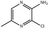 2-amino-3-chloro-5-methyl-pyrazine Structural