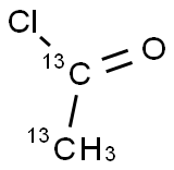 ACETYL CHLORIDE-13C2 Structural