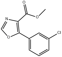 Methyl 5-(3-chlorophenyl)oxazole-4-carboxylate