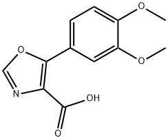 5-(2,4-DIMETHYOXYPHENYL)-1,3-OXAZOLE-4-CARBOXYLIC ACID Structural