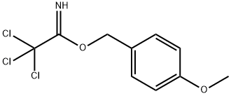 4-METHOXYBENZYL-2,2,2-TRICHLOROACETIMID& Structural