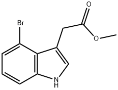 (4-BROMO-1H-INDOL-3-YL)-ACETIC ACID METHYL ESTER