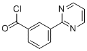 3-pyrimidin-2-ylbenzoyl chloride Structural