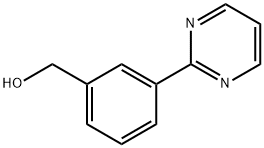 (3-pyrimidin-2-ylphenyl)methanol Structural