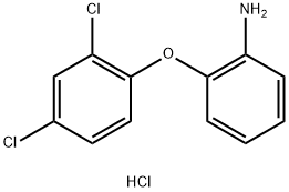 2-(2,4-DICHLOROPHENOXY)ANILINE HYDROCHLORIDE Structural