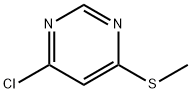 4-CHLORO-6-METHYLTHIOPYRIMIDINE Structural