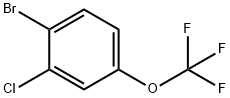 2-Chloro-4-(Trifluoromethoxy)Bromobenzene Structural