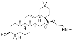 2-(Methylamino)ethyl oleanolate Structural