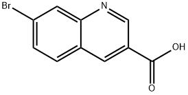 7-BROMOQUINOLINE-3-CARBOXYLIC ACID Structural