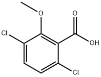 3,6-Dichloro-2-methoxybenzoic  acid,  Dicamba-ring-ul-14C