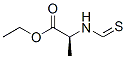 L-Alanine, N-(thioxomethyl)-, ethyl ester (9CI) Structural