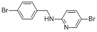 5-BROMO-N-[(4-BROMOPHENYL)METHYL]-2-PYRIDINAMINE Structural