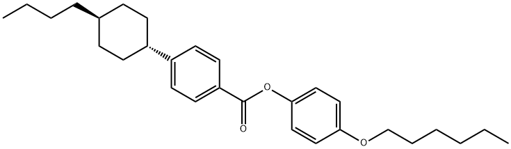 4-Heptyloxyphenyl-4'-Trans-ButylcyclohexylBenzoa Structural