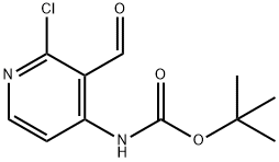 N-[2-Chloro-3-formyl-4-pyridinyl]carbamic acid tert-butyl ester