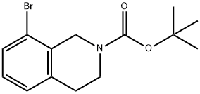 TERT-BUTYL 8-BROMO-3,4-DIHYDROISOQUINOLINE-2(1H)-CARBOXYLATE