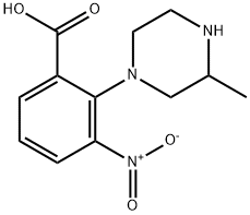 2-(3-METHYL-PIPERAZIN-1-YL)-3-NITRO-BENZOIC ACID