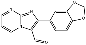 2-BENZO[1,3]DIOXOL-5-YL-IMIDAZO[1,2-A]PYRIMIDINE-3-CARBALDEHYDE