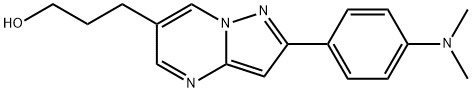 3-[2-(4-DIMETHYLAMINO-PHENYL)-PYRAZOLO[1,5-A]PYRIMIDIN-6-YL]-PROPAN-1-OL