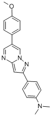 (4-[6-(4-METHOXY-PHENYL)-PYRAZOLO[1,5-A]PYRIMIDIN-2-YL]-PHENYL)-DIMETHYL-AMINE