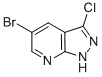 5-BROMO-3-CHLORO-1H-PYRAZOLO[3,4-B]PYRIDINE