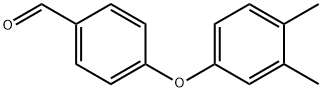 4-(3,4-DIMETHYLPHENOXY)BENZALDEHYDE Structural