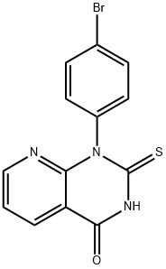 1-(4-BROMOPHENYL)-2-THIOXO-1,2,3,4-TETRAHYDROPYRIDO[2,3-D]PYRIMIDIN-4-ONE