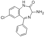 3-AMINO-7-CHLORO-5-PHENYL-1,3-DIHYDRO-BENZO[E][1,4]DIAZEPIN-2-ONE