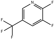 2,3-DIFLUORO-5-(TRIFLUOROMETHYL)PYRIDINE Structural