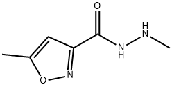 3-Isoxazolecarboxylicacid,5-methyl-,2-methylhydrazide(6CI,7CI) Structural