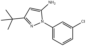 3-TERT-BUTYL-1-(3-CHLOROPHENYL)-1H-PYRAZOL-5-AMINE