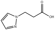 3-(1H-PYRAZOL-1-YL)PROPANOIC ACID Structural