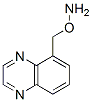 Hydroxylamine,  O-(5-quinoxalinylmethyl)- Structural