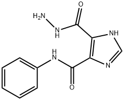 5-HYDRAZINOCARBONYL-3H-IMIDAZOLE-4-CARBOXYLIC ACID PHENYLAMIDE