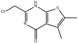 2-CHLOROMETHYL-5,6-DIMETHYL-3H-THIENO[2,3-D]PYRIMIDIN-4-ONE