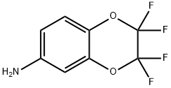 6-AMINO-2,2,3,3-TETRAFLUORO-1,4-BENZODIOXAN Structural