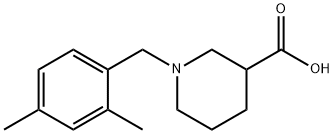 1-(2,4-dimethylbenzyl)piperidine-3-carboxylic acid