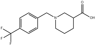 1-(4-TRIFLUOROMETHYL-BENZYL)-PIPERIDINE-3-CARBOXYLIC ACID HYDROCHLORIDE