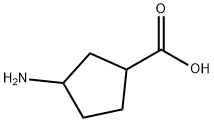 3-AMINOCYCLOPENTANECARBOXYLIC ACID Structural