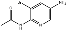 N-(5-Amino-3-bromopyridin-2-yl)acetamide Structural