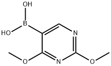 2,4-Dimethoxyprimidine-5-boronic acid Structural