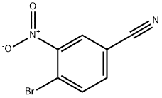 4-BROMO-3-NITROBENZONITRILE Structural