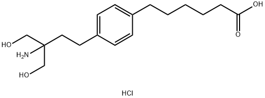 FTY720 Hexanoic Acid Hydrochloride Structural