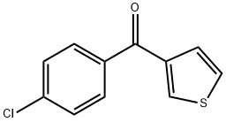 3-(4-CHLOROBENZOYL)THIOPHENE Structural