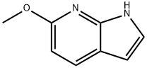 6-methoxy-1H-pyrrolo[2,3-b]pyridine Structural