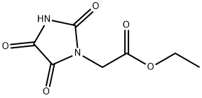 ETHYL 2,4,5-TRIOXOIMIDAZOLIDINE-1-ACETATE Structural