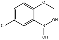 5-Chloro-2-methoxyphenylboronic acid Structural